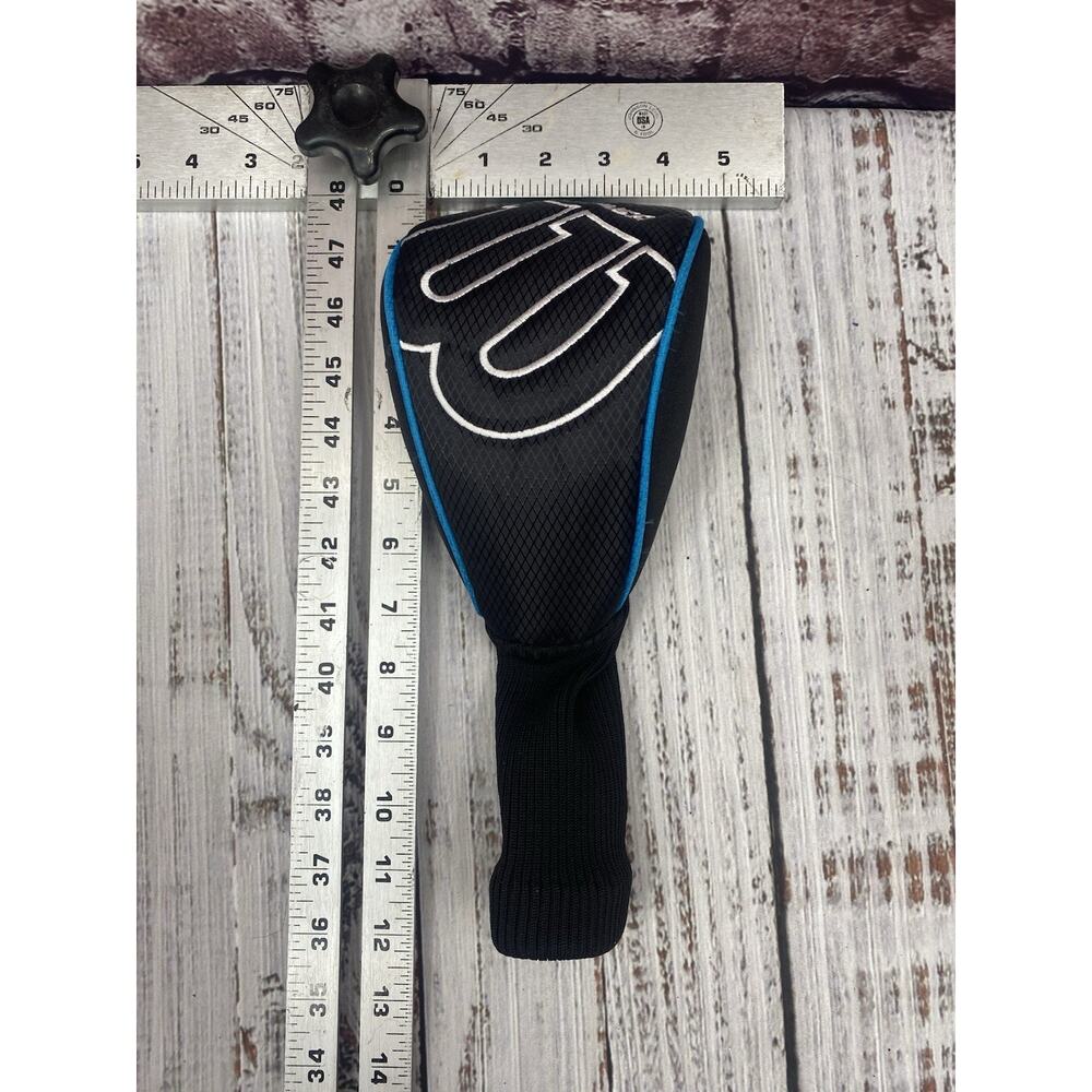 Wilson Driver Head Cover Black Blue and White